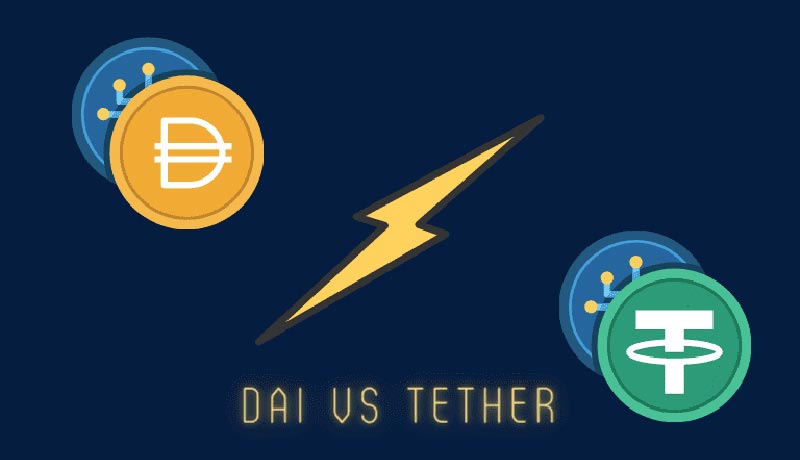 تفاوت Dai و Tether