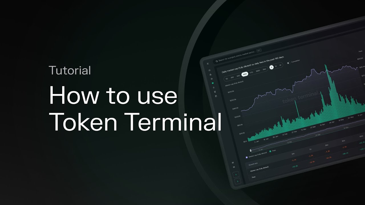 آموزش کار با سایت Token Terminal 