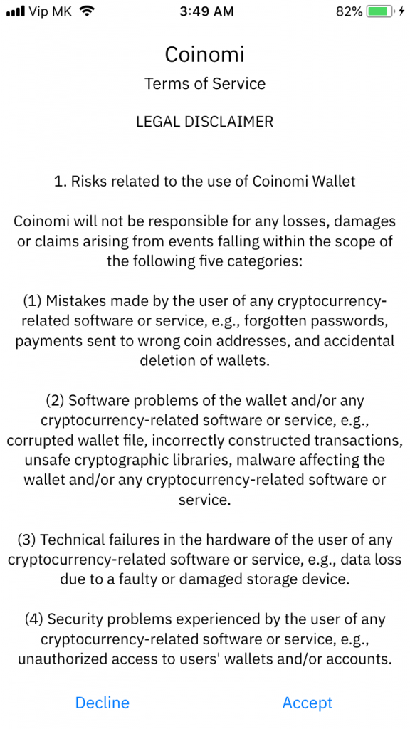 مراحل نصب کیف پول کوینومی