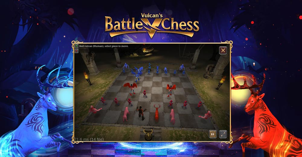 یک بازی شطرنج نبرد