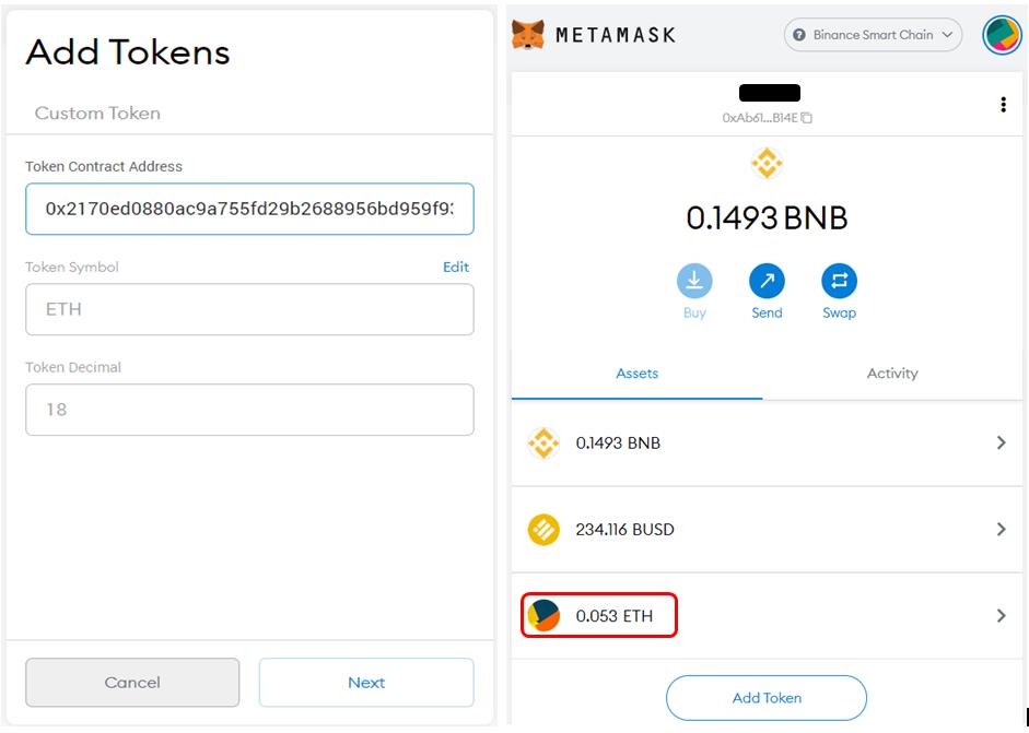 نحوه کار با Binance Bridge