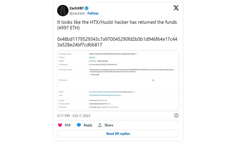 توییت زاک