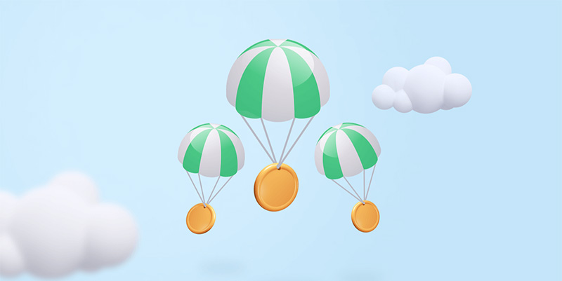 AIRDROP در مقابل ICO