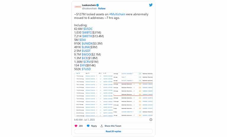 توئیت lookonchain