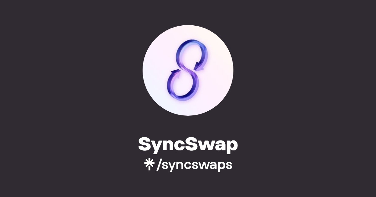 نمایه تبادل Syncswap